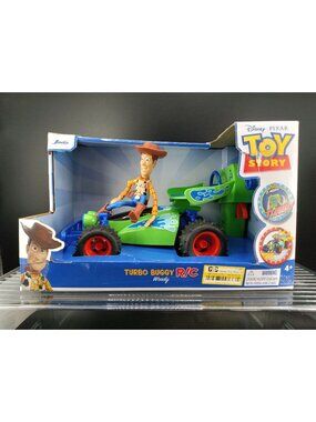 Disney Pixar Toy Story Turbo Buggy R/C Woody 2.4GHz With Turbo Boost